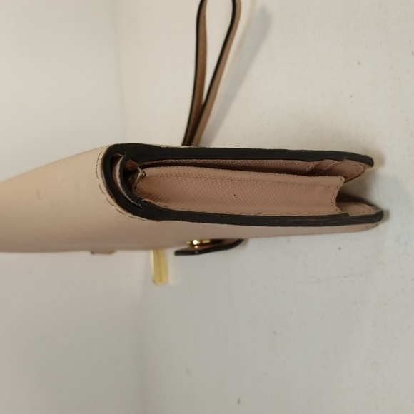 Michael Kors Jet Set Double Zip Biege Wallet Wristlet - Picture 11 of 14